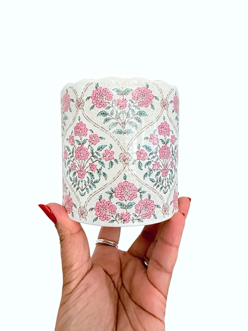 Delphine Bergamot Oakmoss Decorative Soy Blend Scented Candle